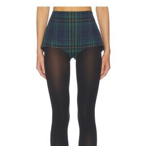 REVOLVE Sheridan Short in Pine Tartan